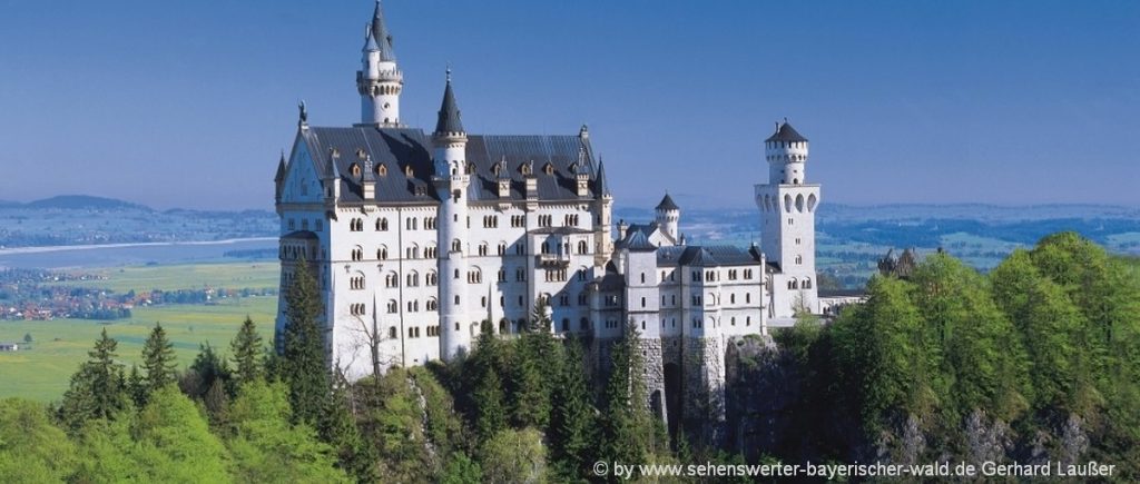 Schloss Neuschwanstein Touristische Highlights in Süddeutschland