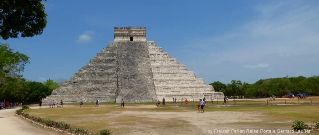 Mexiko Rundreise Yucatan Chichen Itza Attraktionen Maya Pyramiden