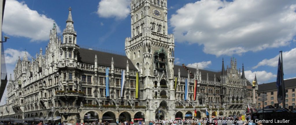 Städtereisen München Bekannte Touristenattraktionen in Bayern