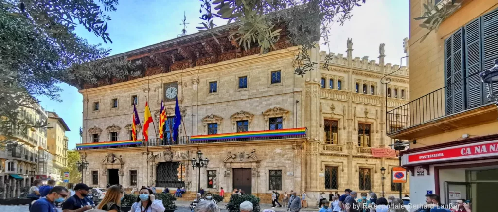Altstadt Palma de Mallorca - Ajuntament Rathaus Sehenswürdigkeiten & Attraktionen Palma de Mallorca Altstadt Rathaus
