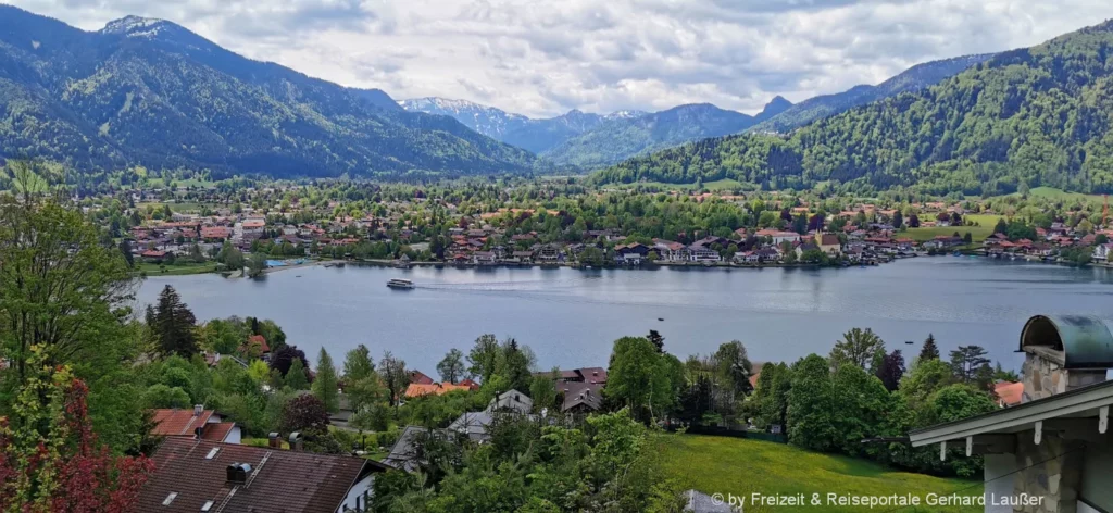 Tegernsee, bekanntes Reiseziel in Bayern Tegernsee Touristische Attraktionen & Highlights in Bayern Süddeutschland