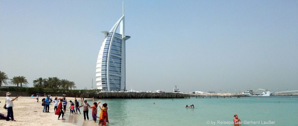 Burj al Arab Luxushotel in Dubai - Reisen und Trading