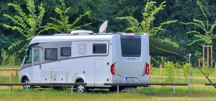 Wohnmobilparks in Bayern Wohnmobilstellplatz in Deutschland Campingurlaub